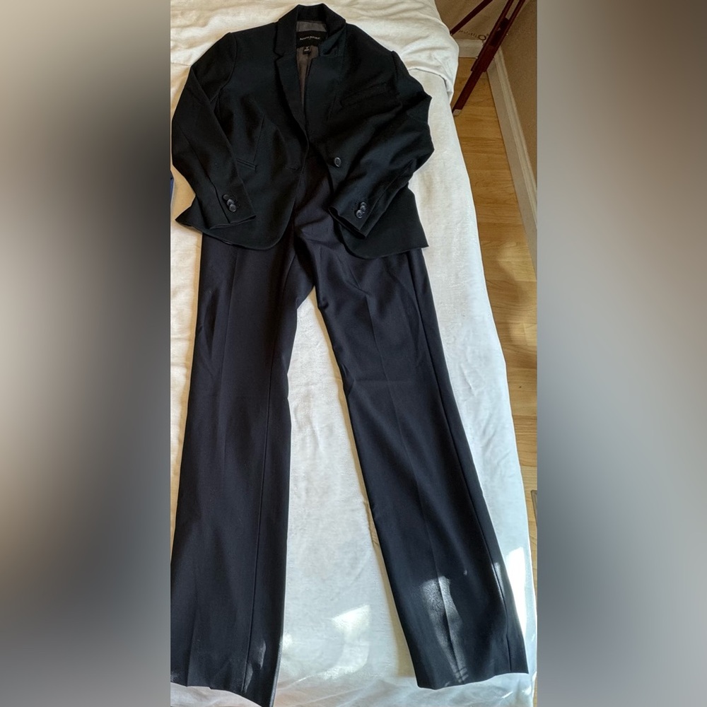 Classic Black Women's Dress Pants Suit